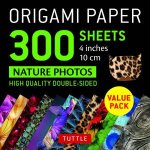 Origami Paper 300 Sheets Nature Photo Patterns