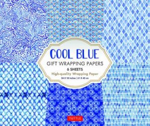 Cool Blue Gift Wrapping Papers by Various