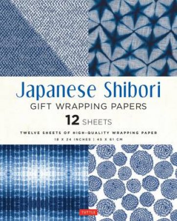 Japanese Shibori Gift Wrapping Papers by Various