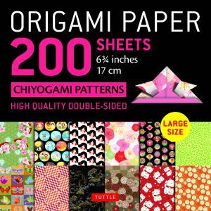 Origami Paper Chiyogami Patterns 200 Sheets by Various