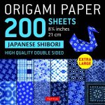 Origami Paper Japanese Shibori 200 Sheets