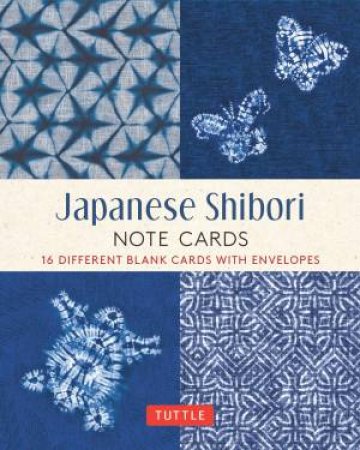 Japanese Shibori, 16 Note Cards by Various