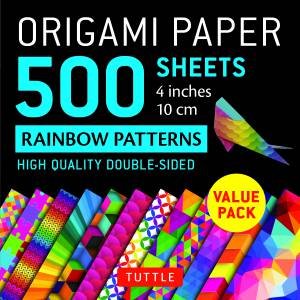 Origami Paper 500 Sheets Rainbow Patterns 4\