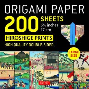 Origami Paper 200 Sheets Hiroshige Prints 6 3/4\