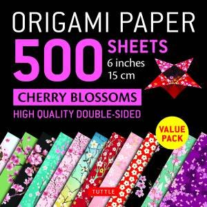 Origami Paper 500 Sheets Cherry Blossoms 6* (15cm) by Various