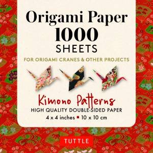 Origami Paper 1,000 Sheets Kimono Patterns 4\