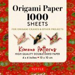 Origami Paper 1000 Sheets Kimono Patterns 4 10 cm