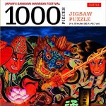 Samurai Warrior Festival In Japan  1000 Piece Jigsaw Puzzle