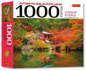 Autumn Foliage In Kyoto Japan 1000 Jigsaw by Tuttle