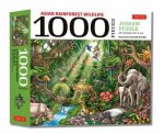 Asian Rainforest Wildlife  1000 Piece Jigsaw Puzzle