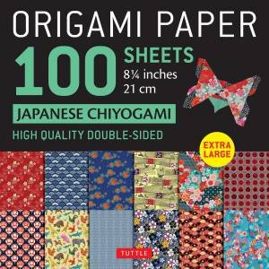 Origami Paper 100 Sheets Japanese Chiyogami 21cm by Various