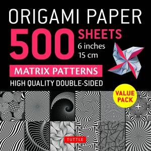 Origami Paper 500 sheets Matrix Patterns 6\