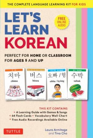 Let's Learn Korean Flash Card Kit by Laura Armitage & Tina Cho