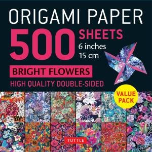 Origami Paper 500 sheets Bright Flowers 6\