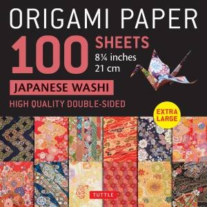 Origami Paper 100 sheets Japanese Washi 8 1/4\