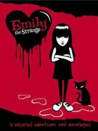 Emily The Strange Valentine Cards by Cards & Envelopes