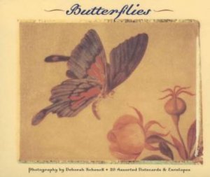 Butterflies: Deborah Schenck Notecards by Notecards & Envelopes