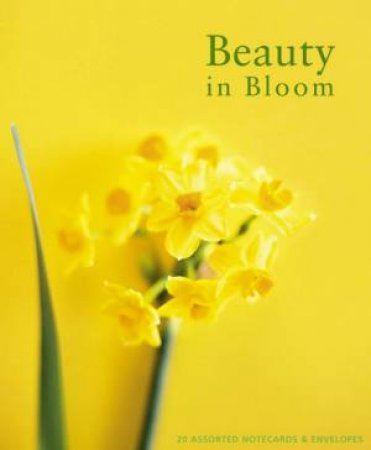 Beauty In Bloom Notecards by Garnet Hill