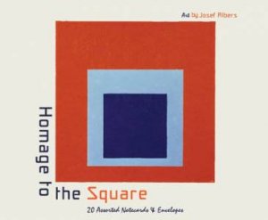 Homage To Square Notecards by Josef Albers