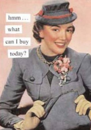 What Can I Buy Today? Journal by Anne Taintor