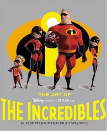 The Art Of The Incredibles: Notecards by Pixar/Disney