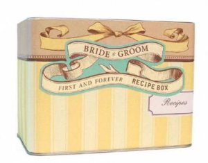 Bride & Groom Recipe Box by Barber Whiteford