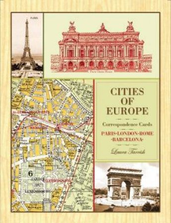 Cities Of Europe Correspondence Cards by Laura Tarrish