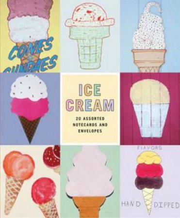 Wanderlust Ice Cream Notecards by Troy Litten