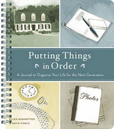 Putting Things In Order by David Finkle & Ellen Baumritter