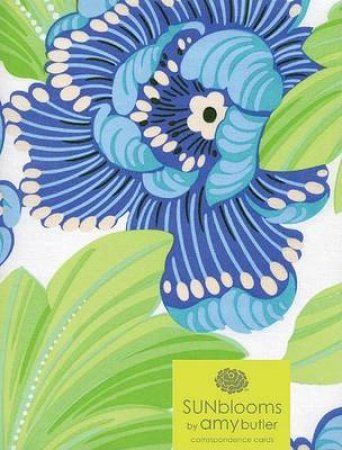 Sunblooms Correspondence Cards by Amy Butler