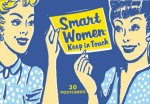 Smart Women Keep In Touch Postcard Box