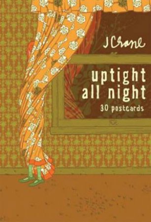 Uptight All Night Postcard Book by Jordan Crane