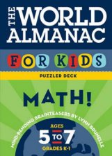 World Almanac for Kids Puzzler Deck Math Ages 57