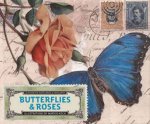 Butterflies and Roses Deluxe Notecards