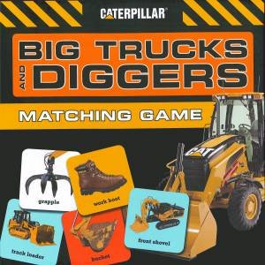 Caterpillar: Big Trucks and Diggers Matching Game by Various 