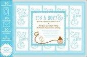 It's a Boy! Birth Announcement Kit by Gift Chronicle