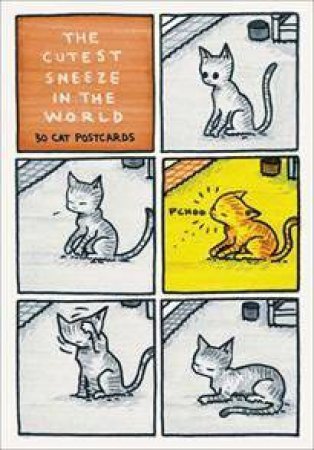 Cutest Sneeze in the World: 30 Cat Postcards by Jeffrey Brown