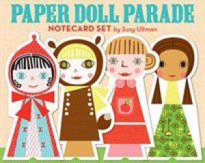 Paper Doll Parade Notecard Set by Suzy Ultman