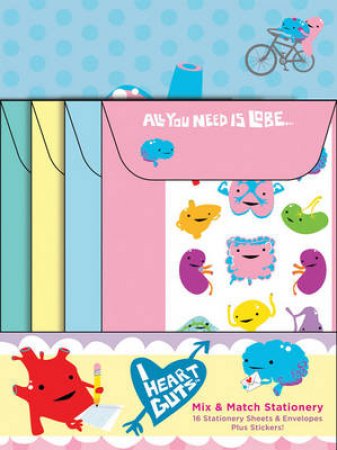 Mix and Match Stationery: I Heart Guts by Various