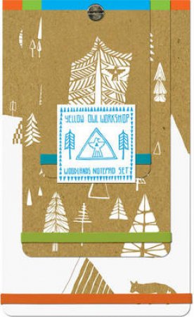 Yellow Owl Woodlands Notepad Set by Various