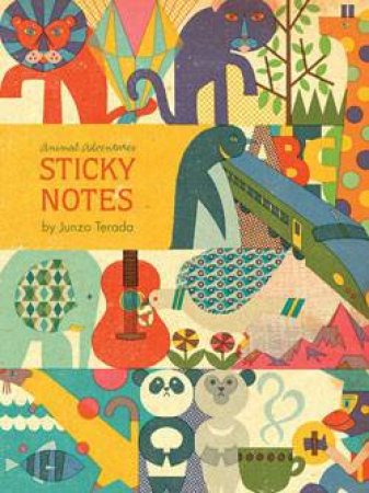 Animal Adventures Sticky Notes by Junzo Terada