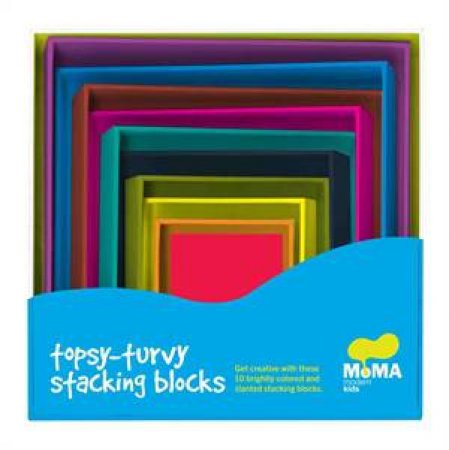 MoMA Topsy-Turvy Stacking Blocks by Various