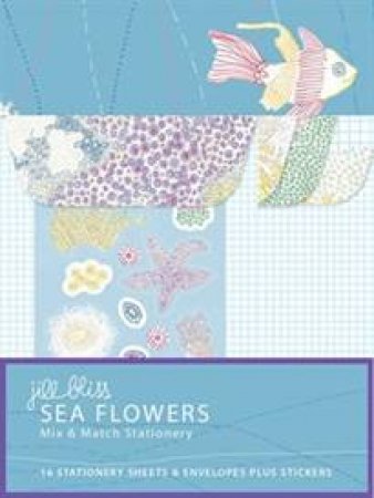 Sea Flowers Mix and Match Stationery by Jill Bliss