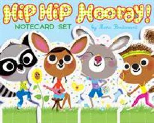 Hip! Hop! Hooray! Notecard Set by Marc Boutavant