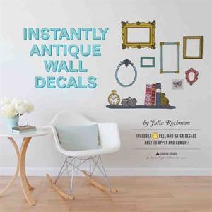 Instantly Antique Wall Decals by Julia Rothman