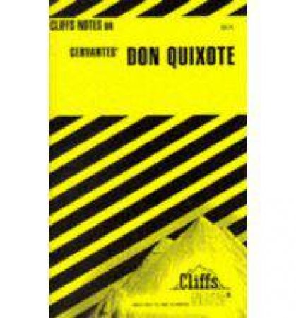 CliffsNotes on Cervantes' Don Quixote by STURMAN MARIANNE