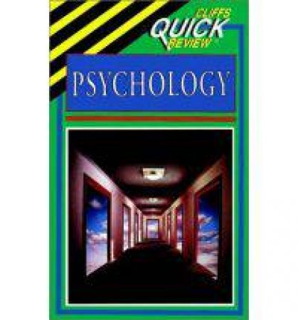 Cliffs Quick Reivew: Psychology by Theo Sonderegger