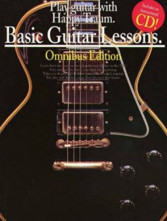 Basic Guitar Lessons - Book & CD by HappyTraum