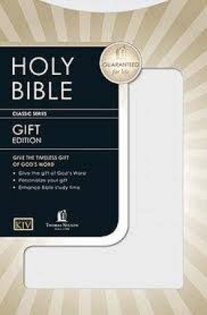 Bible: King James Version Gift & Award Bible - White by Various