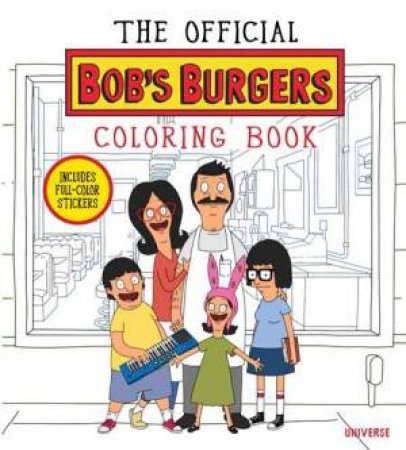 The Official Bob's Burgers Coloring Book by Loren Bouchard